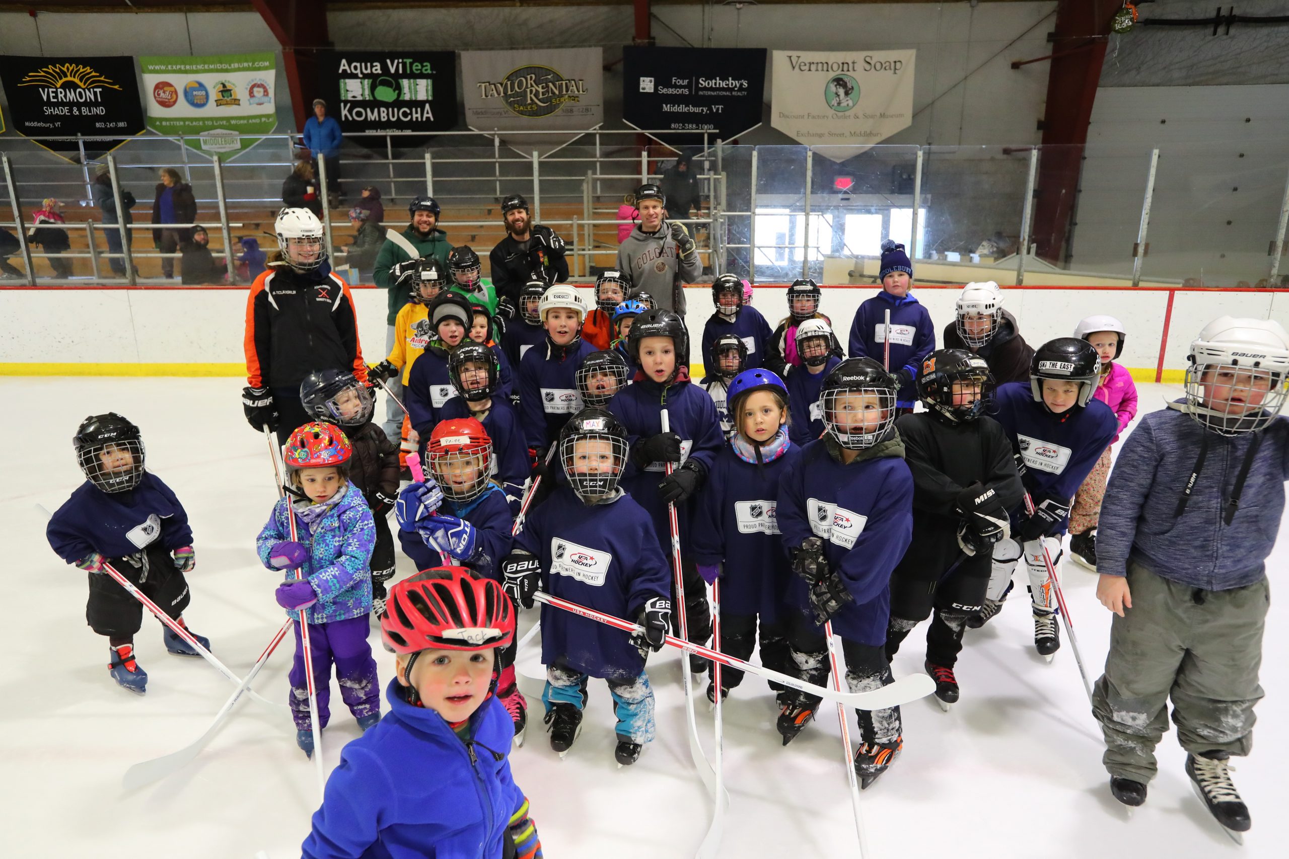 LAUGHS AND LEARNING AT TRY HOCKEY FOR FREE